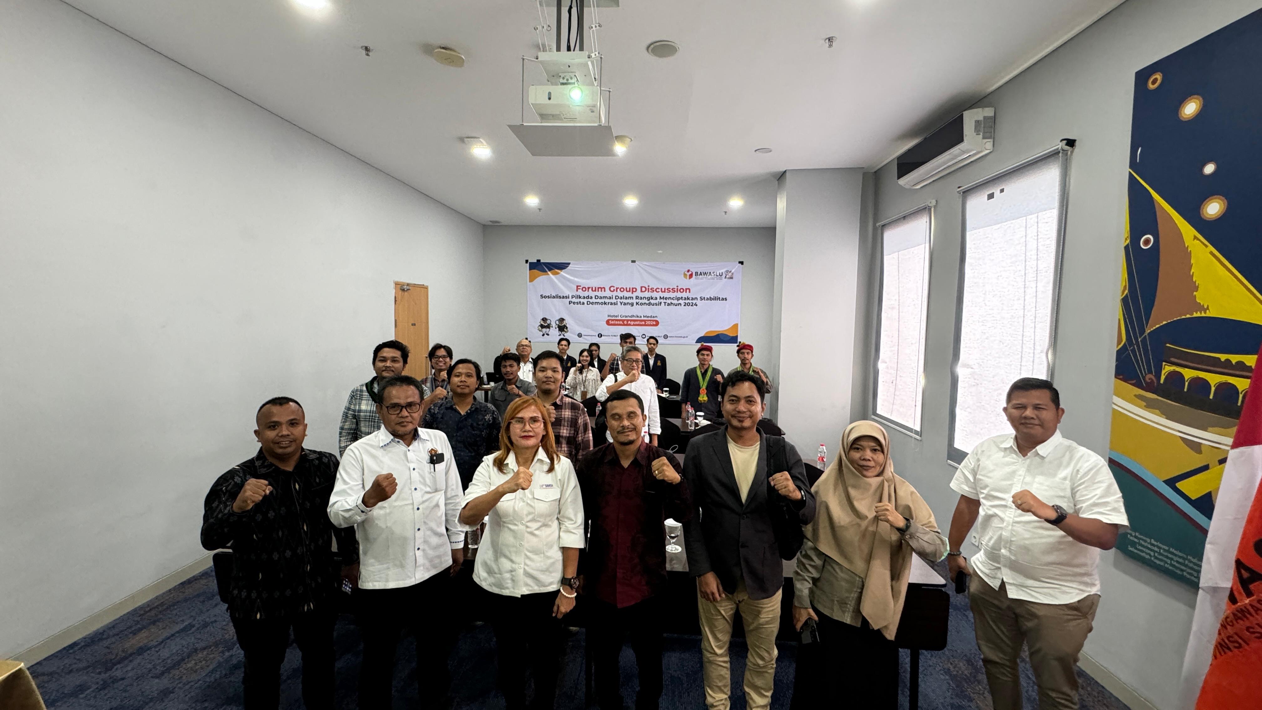 Focus Group Discussion dalam rangka menciptakan stabilitas pesta demokrasi yang kondusif tahun 2024