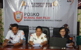 Foto Launching Posko Kawal Hak Pilih