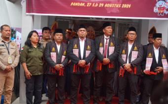 Hari pertama pendaftaran pencalonan Kepala Daerah kab. Tapanuli Tengah