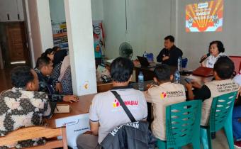 Koordinator Divisi HP2H memberikan Pemaparan perihal Siwaslih 2024